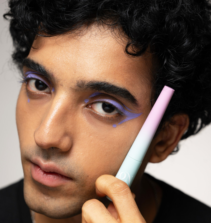 Lavender Eyeliner, Waterproof & Long lasting Liquid Eyeliner, Smudge Proof Eye Makeup