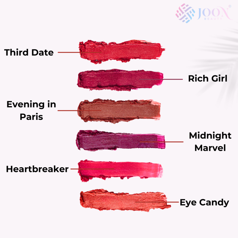 Evening in Paris, 3 in 1 Lipstick - Lip stick + Lip Balm + Lip Gloss, Dark Brown Lipstick | Long Lasting, Non Transfer, Water & Smudge Proof